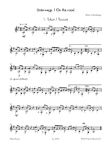Unterwegs - On the Road - Rainer Schrecklinger - Partition - Guitare